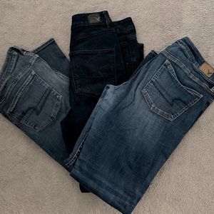 Bundle of 3 pairs of American Eagle Jeans
